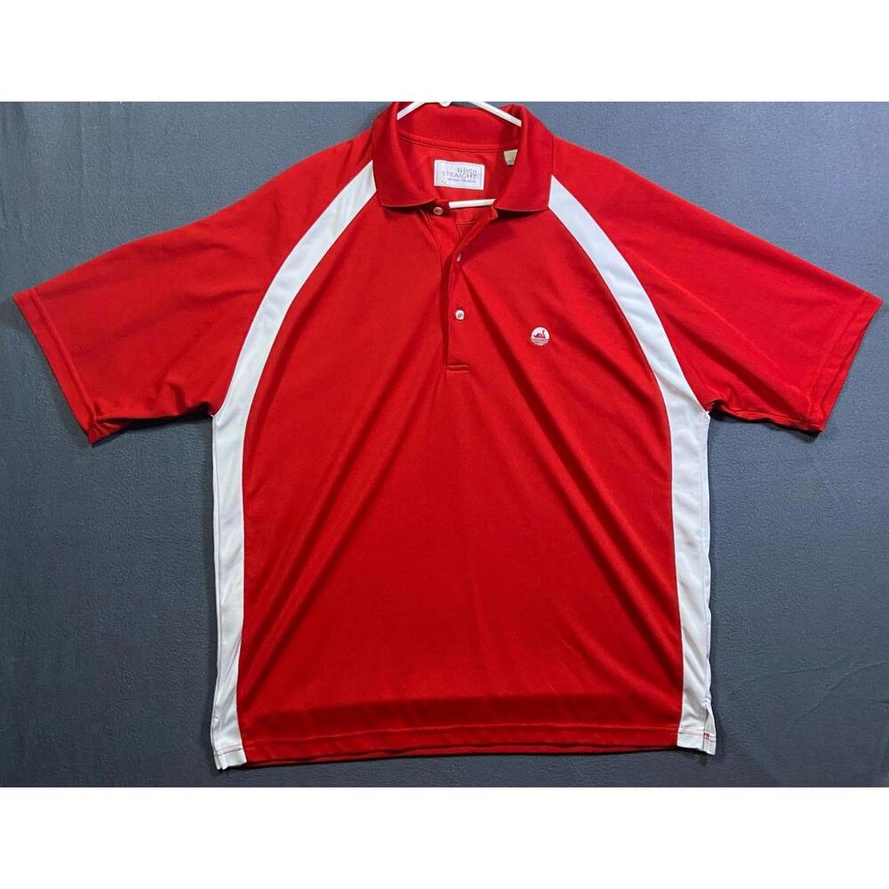 Eleven Straight Byron Nelson Polo Shirt Mens L Golf Green Island Country Club GA